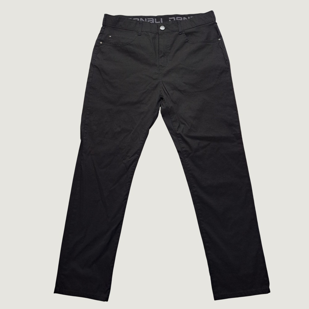 Denali Performance Pants Mens 34x30 Black Excellent Nylon Stretch Straight Leg